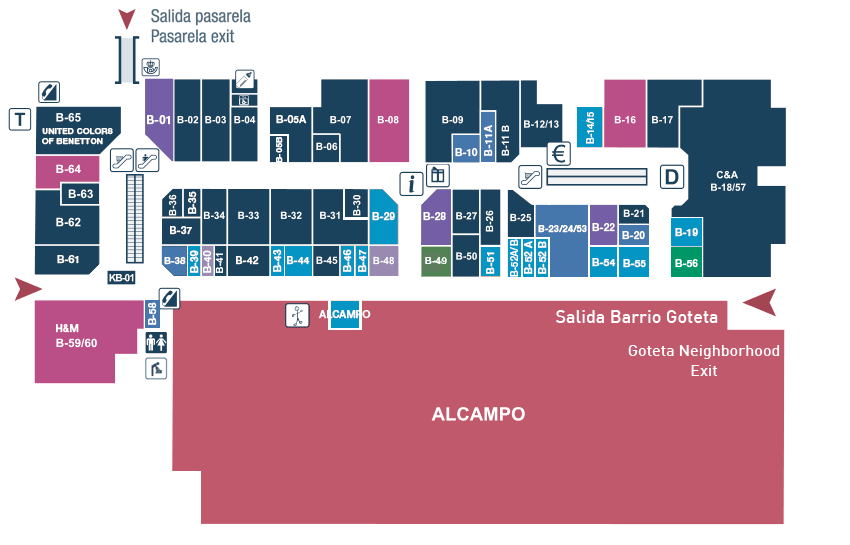 Planta baja. Plaza Mar 2