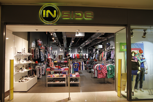 Inside